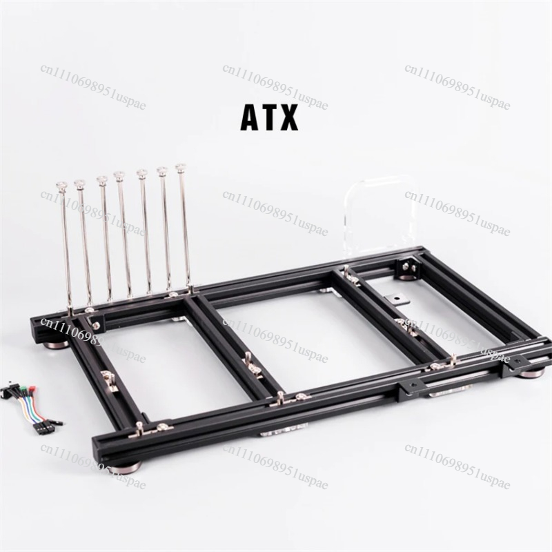 Aluminum Open Frame Test Bench Water Cooling - Case ATX per PC in Lega