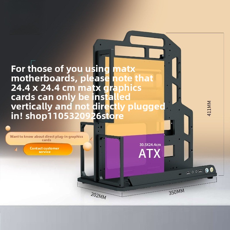 Case Open Air Frame in Allumin - Aluminum Open Frame Test Bench Water Cooling recensione e prezzo