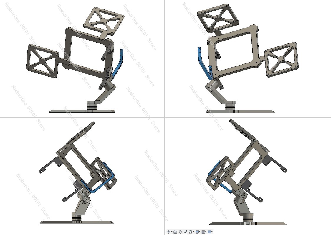 B30 Case Open ITX con Gimbal R - Aluminum Open Frame Test Bench Water Cooling recensione e prezzo