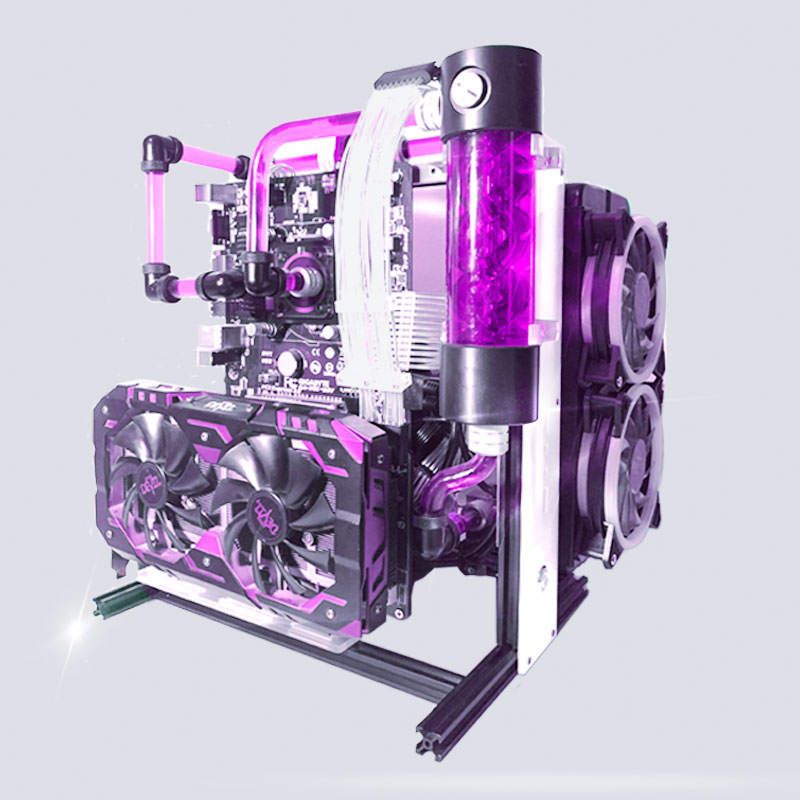 Banco di prova in alluminio co - Aluminum Open Frame Test Bench Water Cooling recensione e prezzo