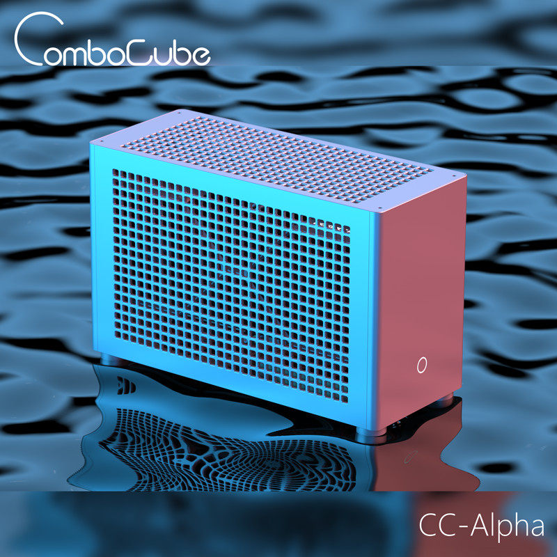 ComboCube CC-Alpha Mini ITX Ca - Sff Mini Itx Cnc Aluminum Chassis recensione e prezzo