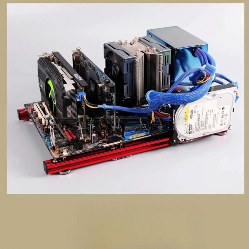 Case ATX per PC da test in leg - Aluminum Open Frame Test Bench Water Cooling recensione e prezzo